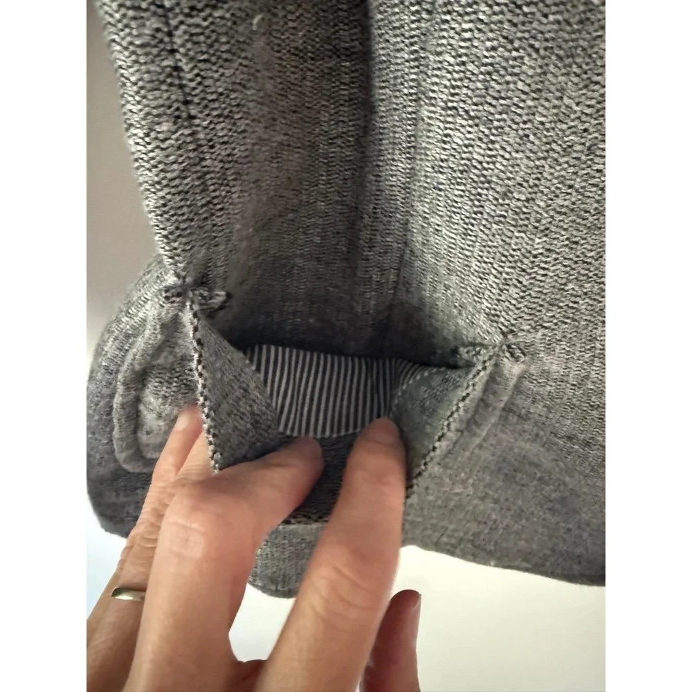 Armani Junior Boys Blazer Coat size 10 Grey Black Classic Elbow Patches Designer